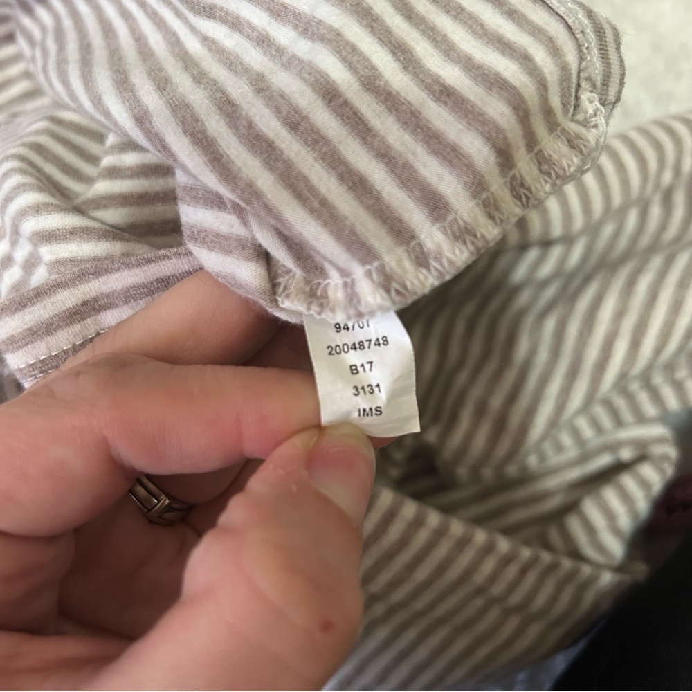 Duluth trading co large striped long sleeved tee - Picture 6 of 8